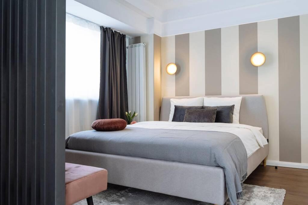 בוקרשט Panoramic Apartment - 4Br - Piata Unirii מראה חיצוני תמונה