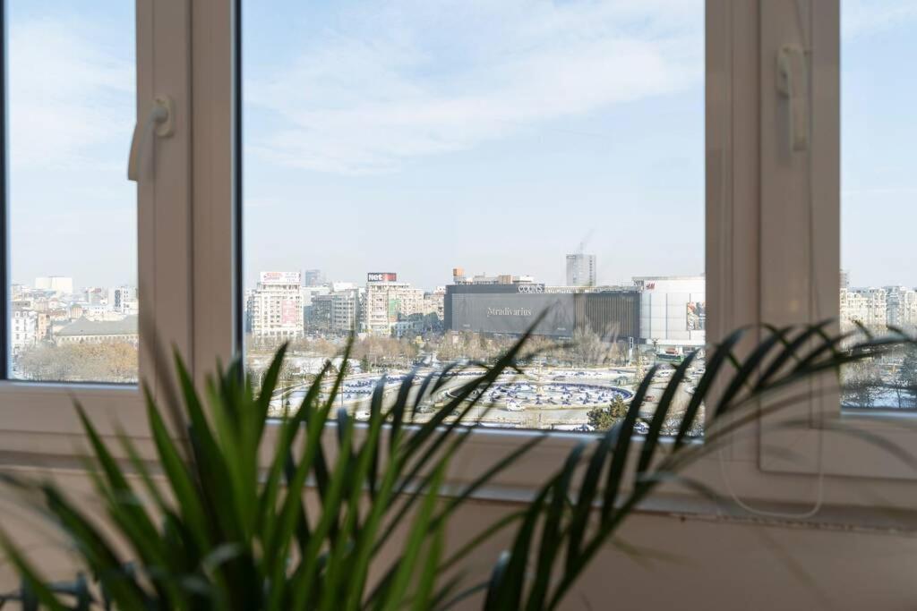 בוקרשט Panoramic Apartment - 4Br - Piata Unirii מראה חיצוני תמונה