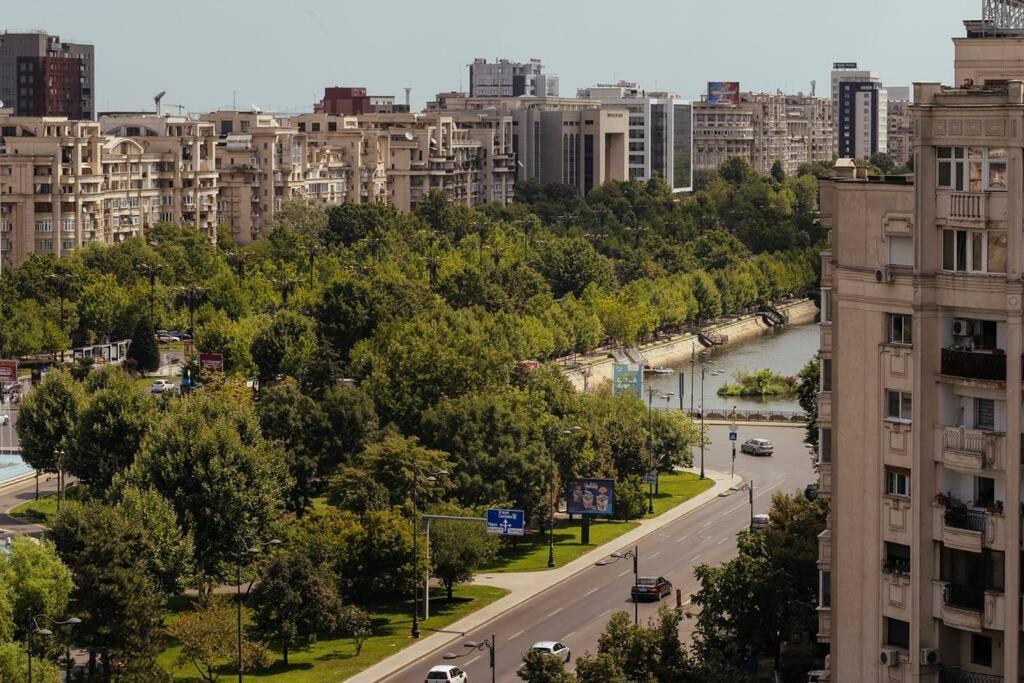 בוקרשט Panoramic Apartment - 4Br - Piata Unirii מראה חיצוני תמונה